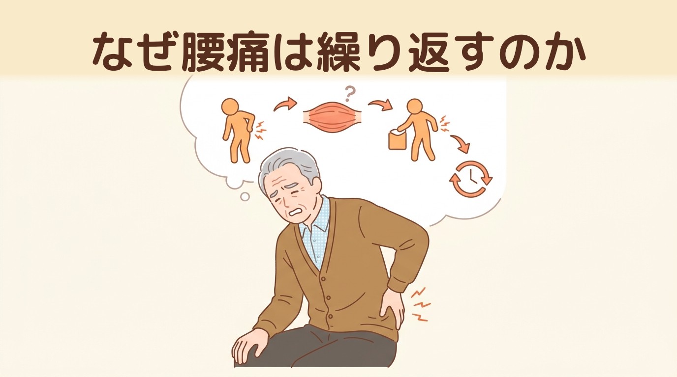 なぜ腰痛は繰り返すのか