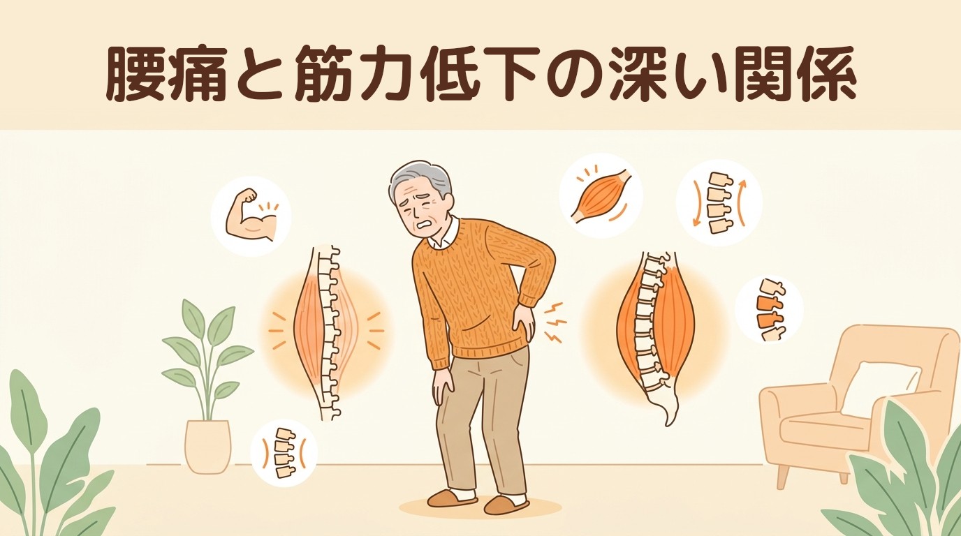 腰痛と筋力低下の深い関係