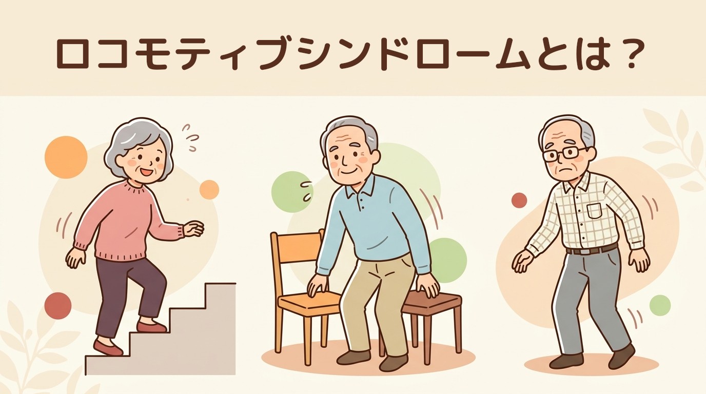 ロコモティブシンドロームとは?
