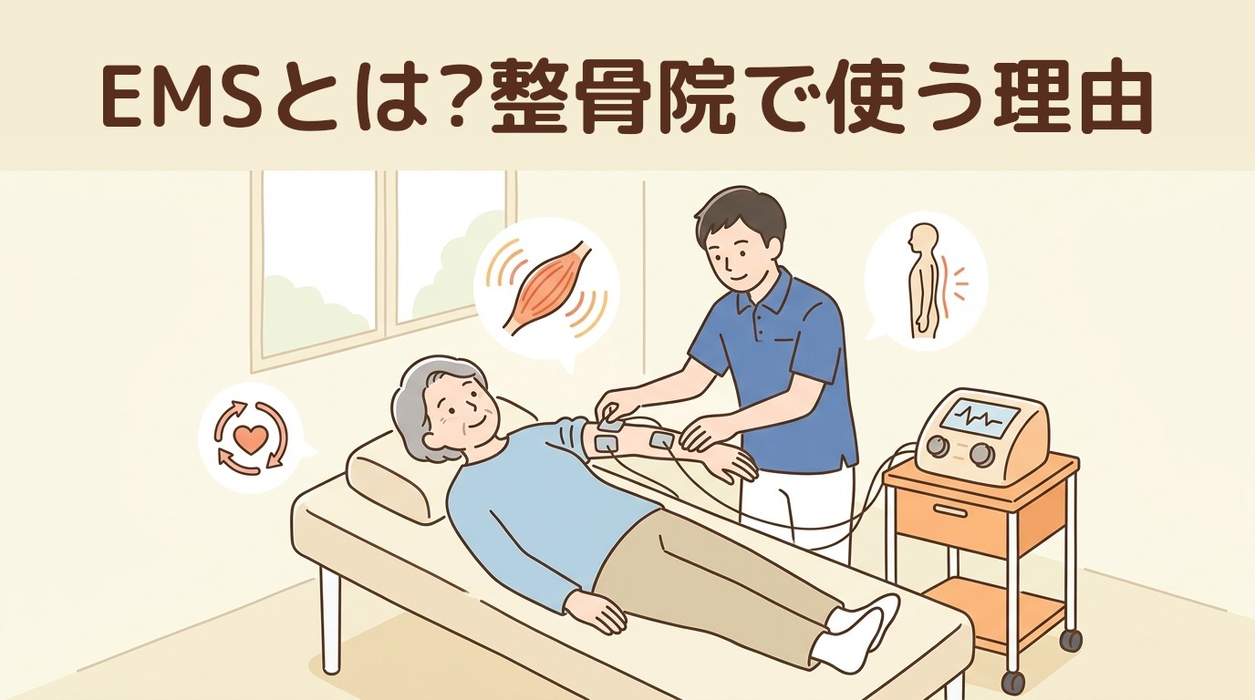 EMSとは?整骨院で使う理由