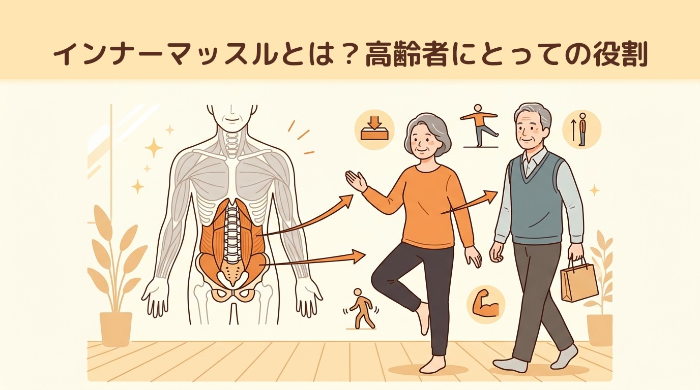 インナーマッスルとは？高齢者にとっての役割