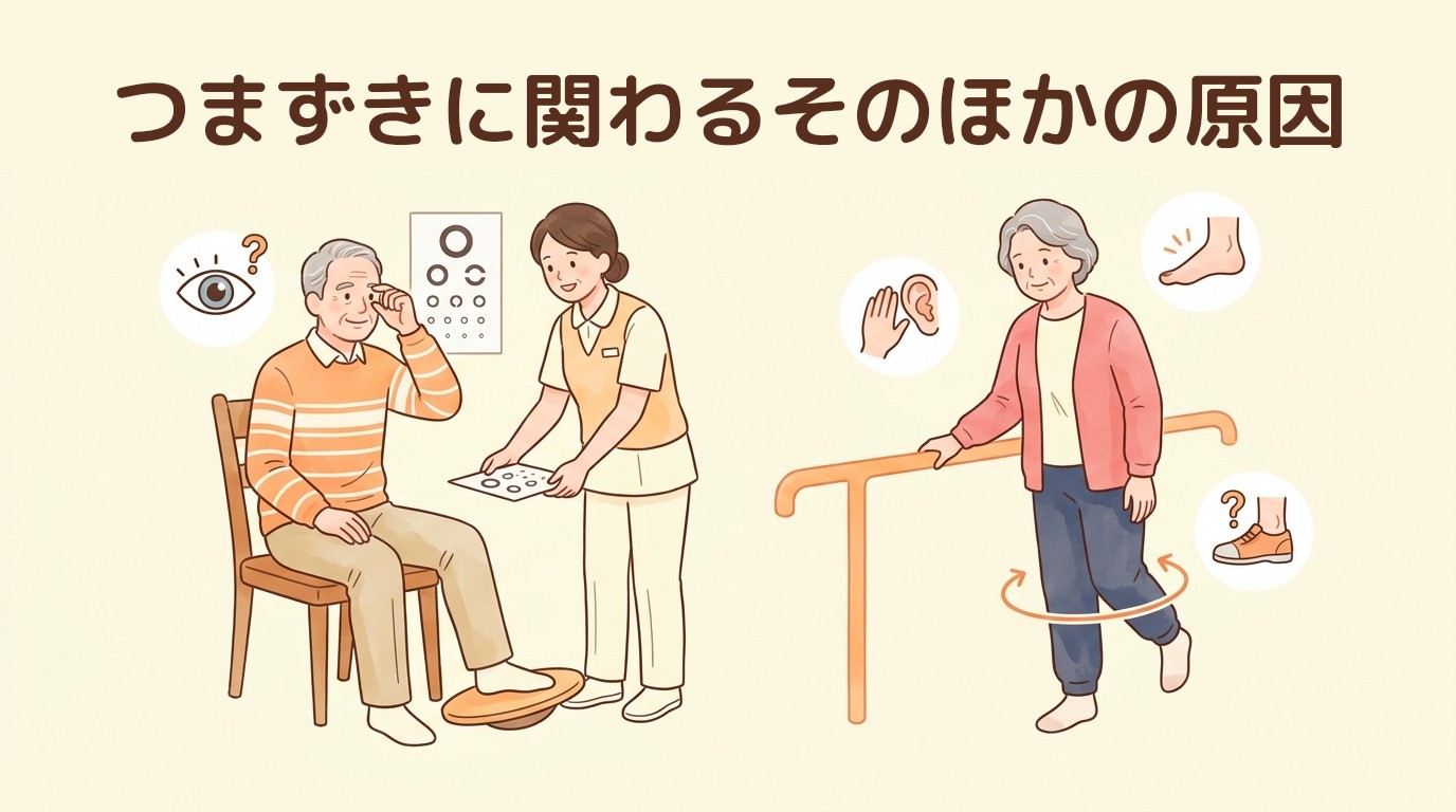 つまずきに関わるそのほかの原因