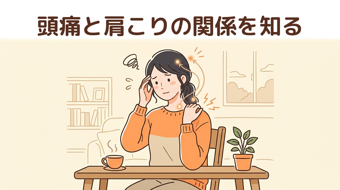 頭痛と肩こりの関係を知る