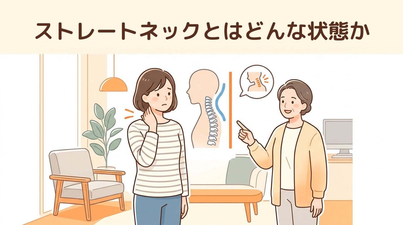 ストレートネックとはどんな状態か