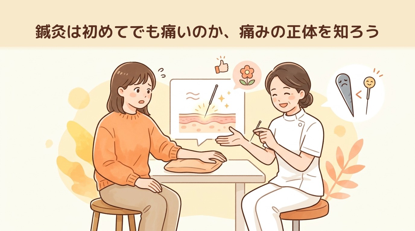 鍼灸は初めてでも痛いのか、痛みの正体を知ろう