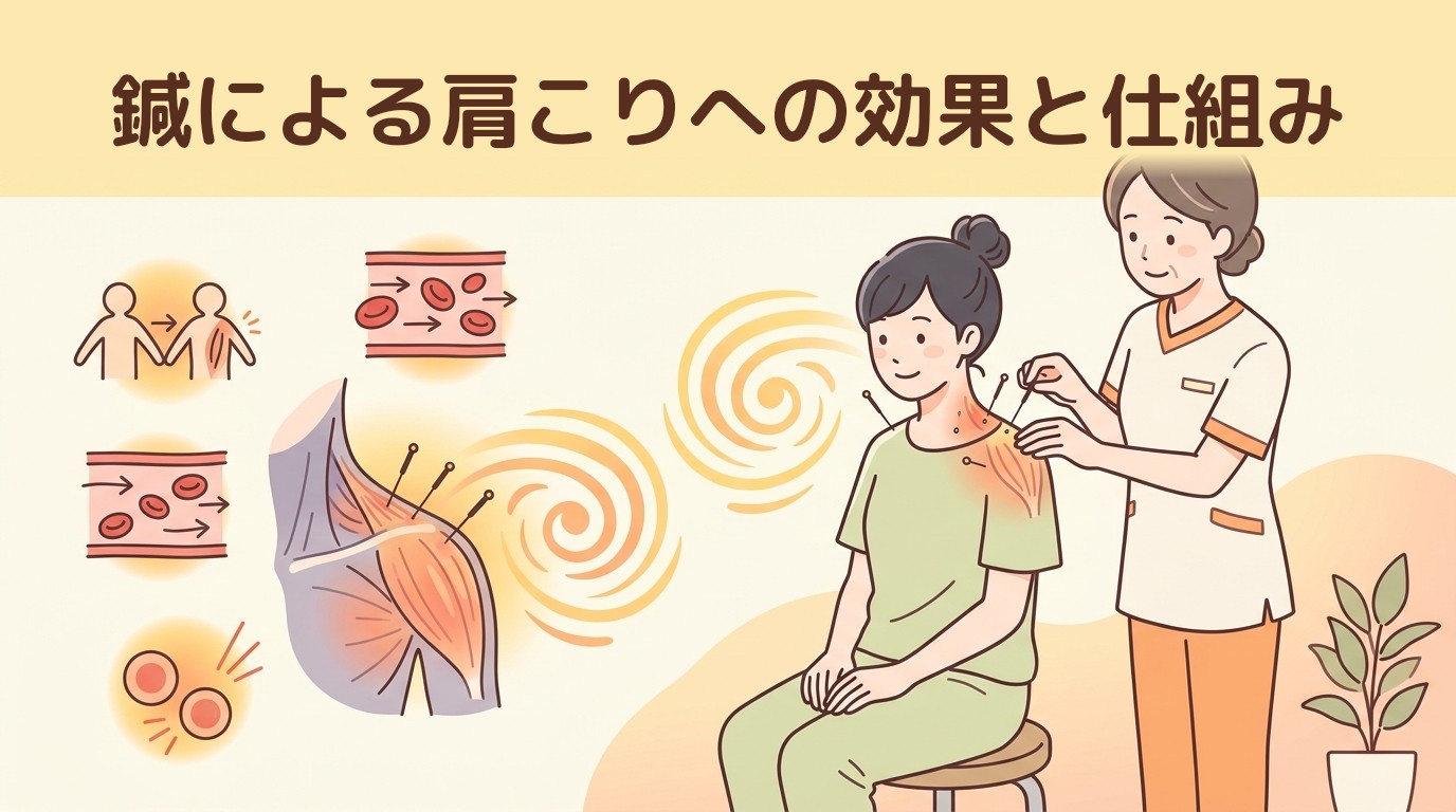 鍼による肩こりへの効果と仕組み