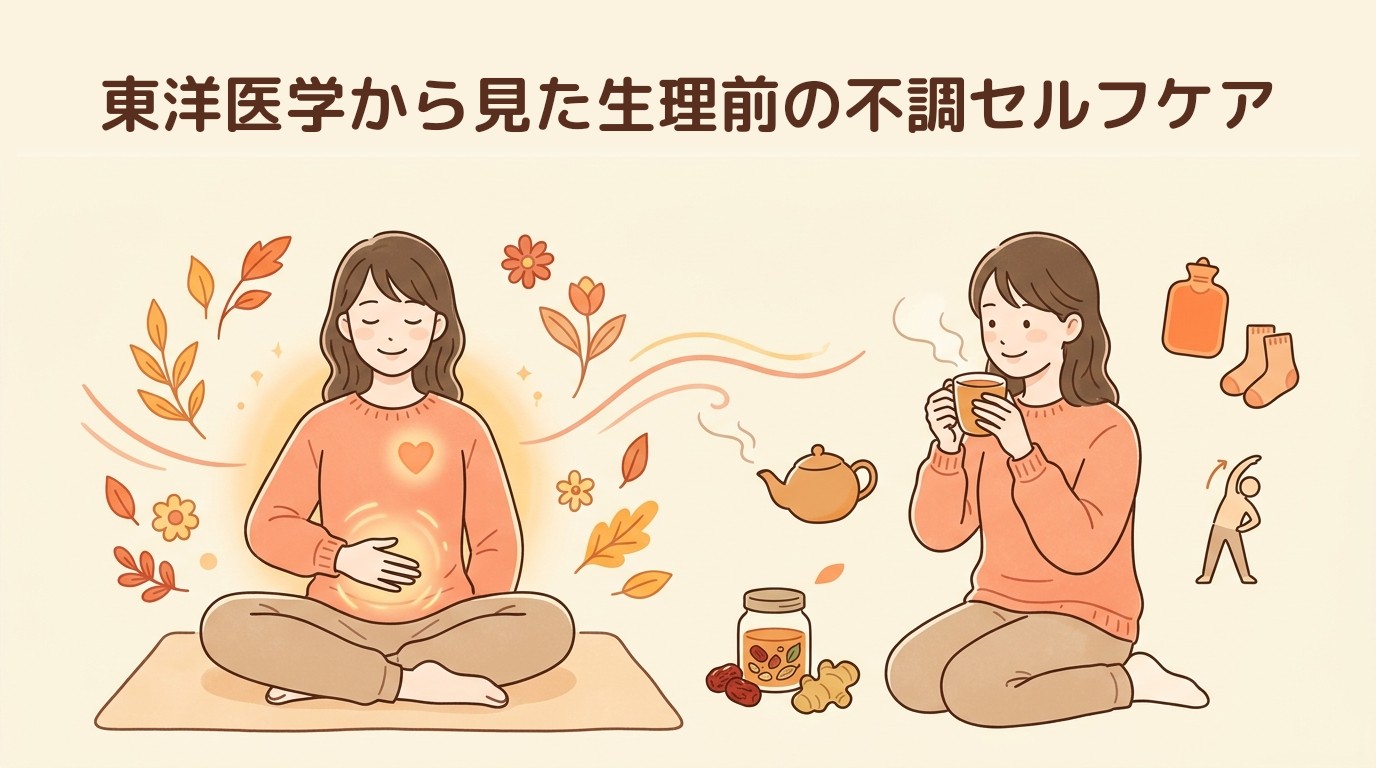 東洋医学から見た生理前の不調セルフケア