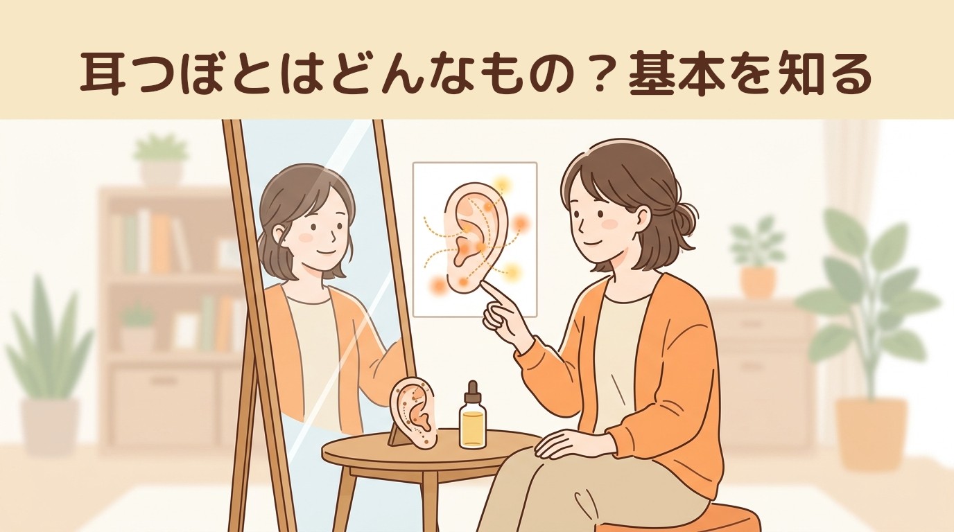 耳つぼとはどんなもの?基本を知る