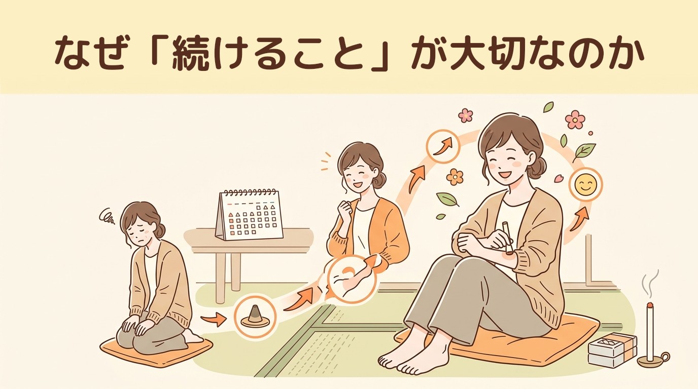 なぜ「続けること」が大切なのか