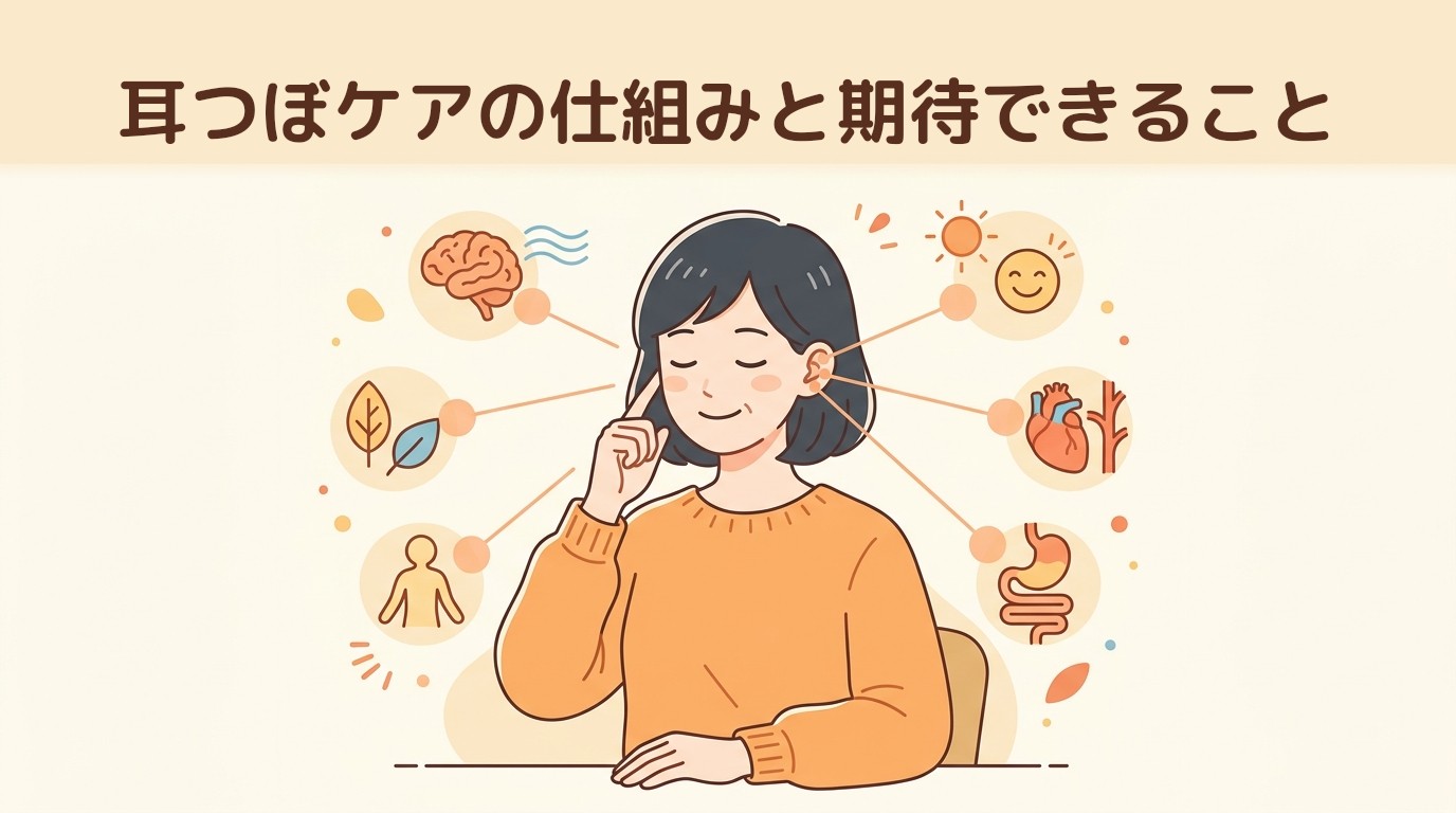 耳つぼケアの仕組みと期待できること