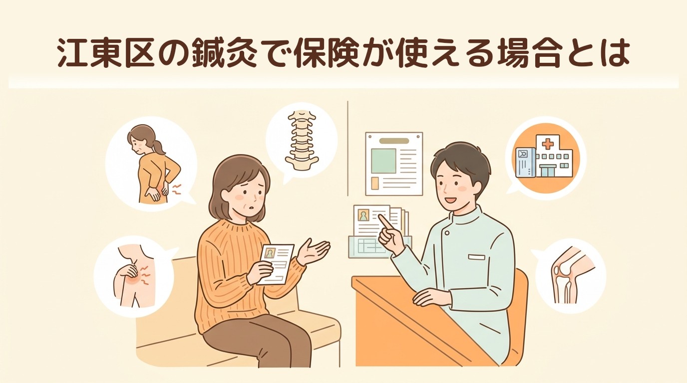 江東区の鍼灸で保険が使える場合とは