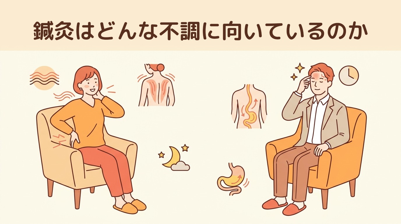 鍼灸はどんな不調に向いているのか