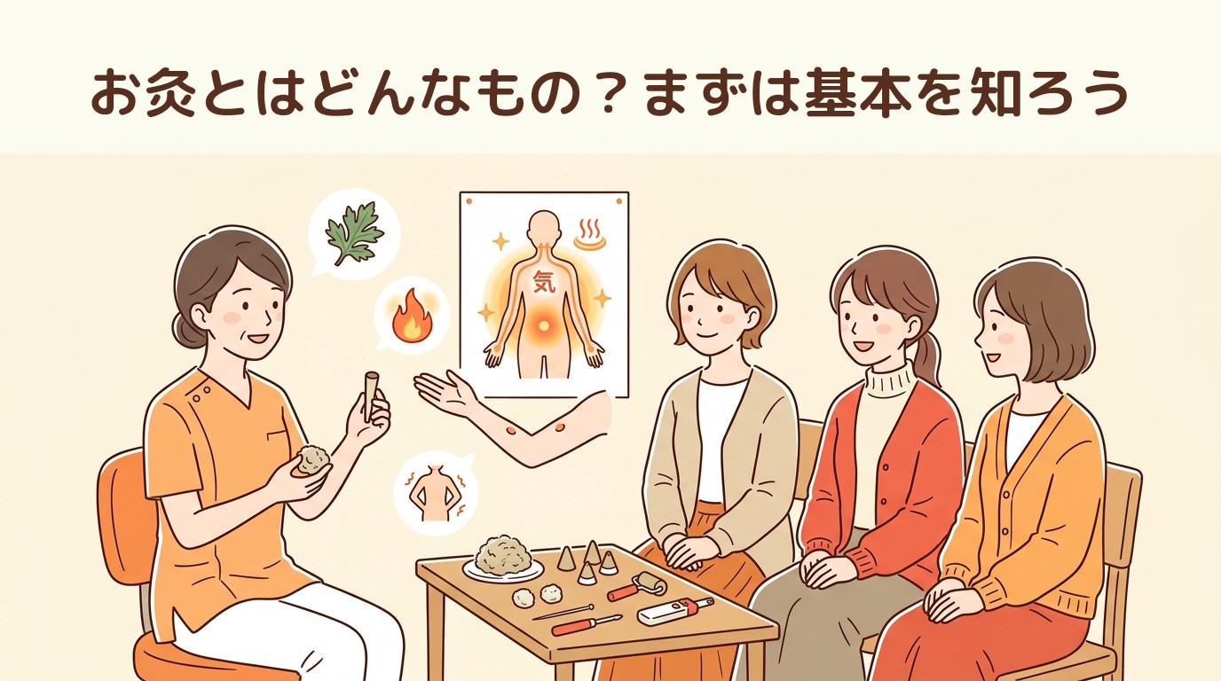 お灸とはどんなもの?まずは基本を知ろう