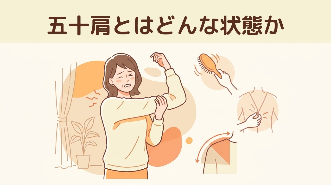五十肩とはどんな状態か