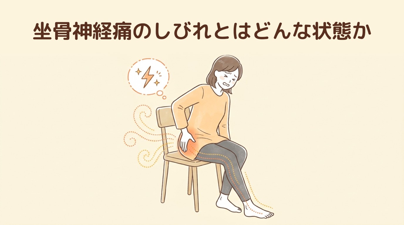 坐骨神経痛のしびれとはどんな状態か